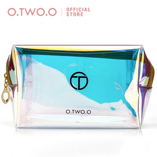 Túi đựng mỹ phẩm O.TWO.O thiết kế khóa kéo nhiều màu sắc tiện dụng 85g