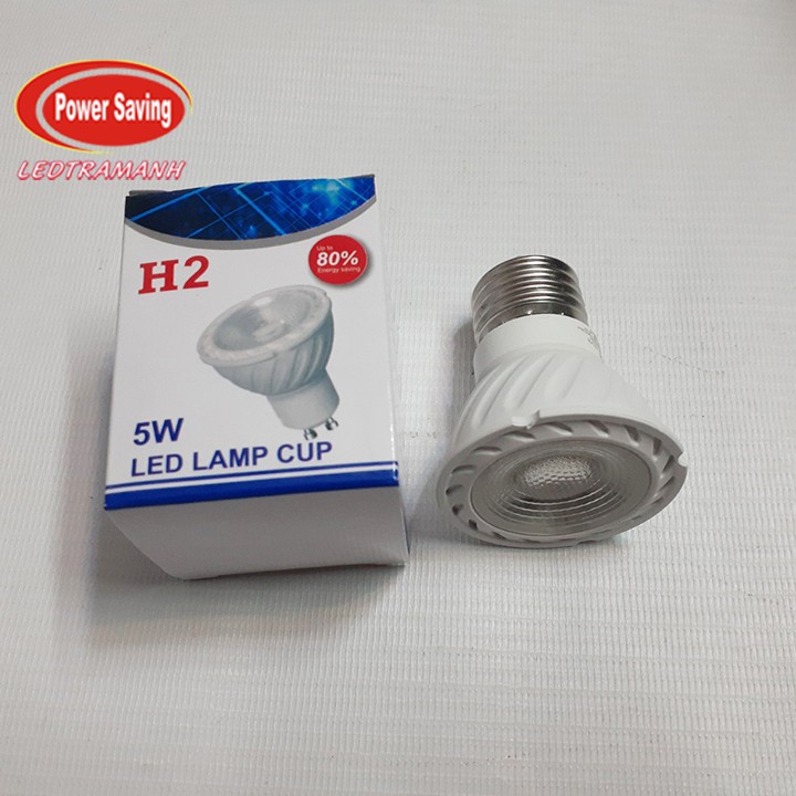 Đèn led chén cob 5w đuôi vặn E27 cao cấp