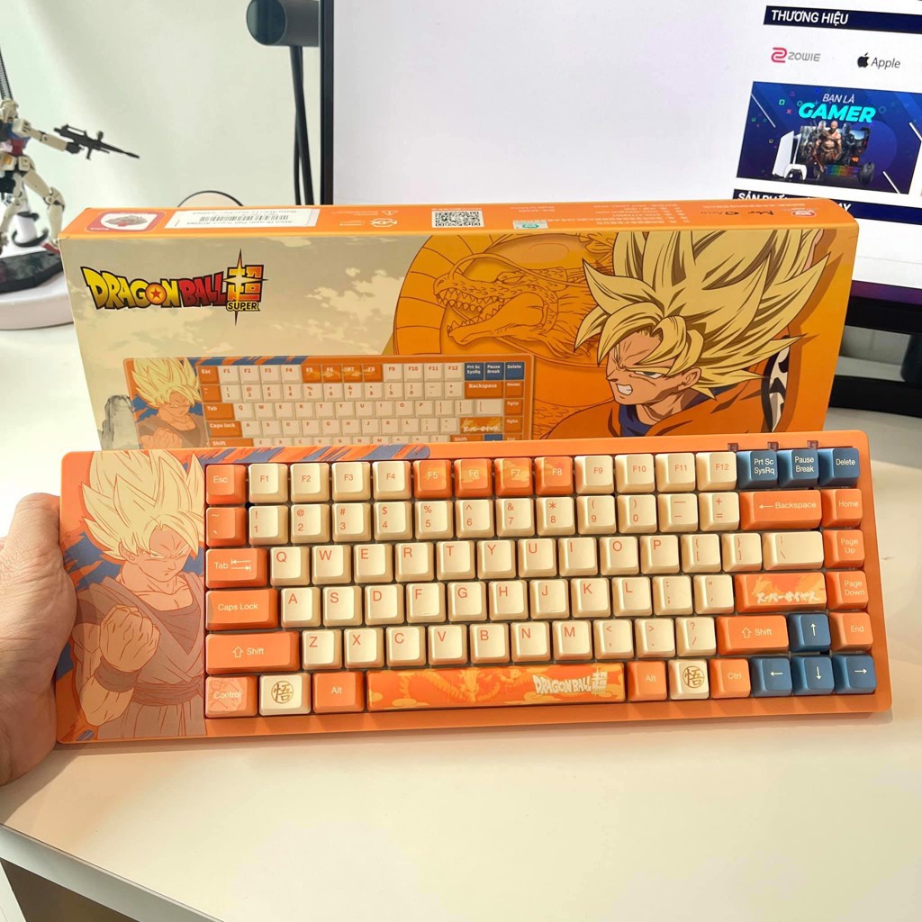 Bàn phím cơ AKKO Dragon Ball Super – ACG84  Bảo Hành Chính Hãng 24 Tháng