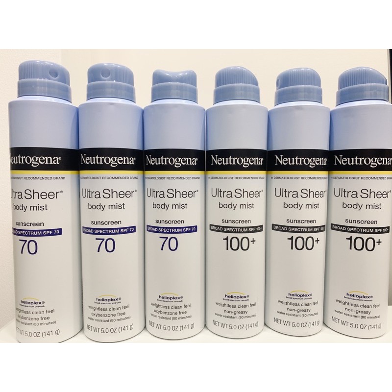 Thanh lý_ Xịt chống nắng Neutrogena Ultra Sheer SPF70-100 | BigBuy360 - bigbuy360.vn