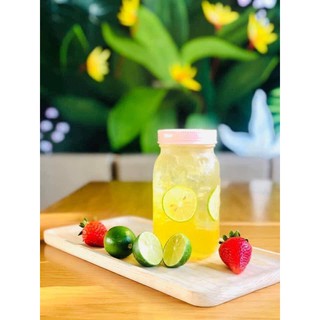Cốc thuỷ tinh detox locknlock có tay cầm 630ml llg002