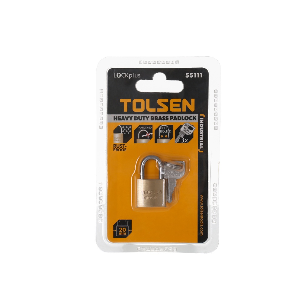 Ổ Khóa Đồng Tolsen 55111 20mm