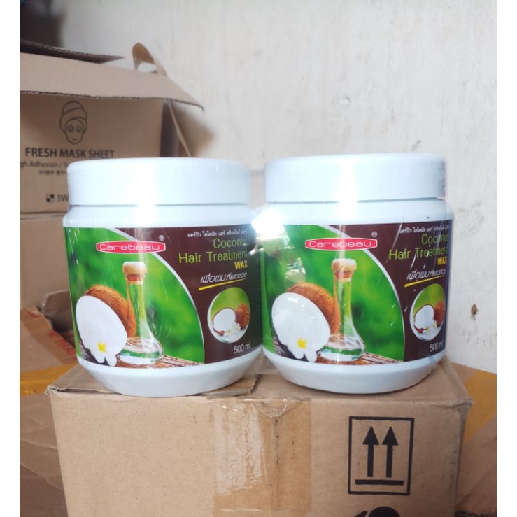 Kem ủ tóc dừa non COCONUT HAIR TREATMENT 500ml hàng Thái Lan chính hãng
