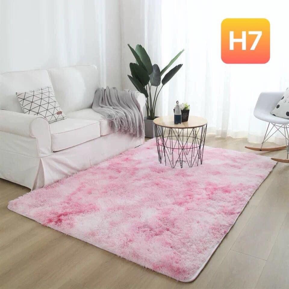 [ XẢ KHO ] Thảm lông siêu chất phù hợp trang trí DECOR kích thước m6x2m mặt sau trống trơn trượt