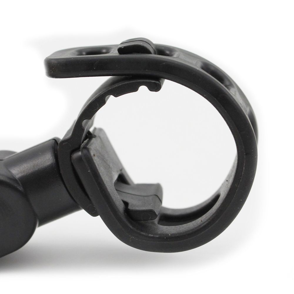 Gương chiếu hậu phản quang xoay được 360 độ chỉnh được màu đen chuyên dụng cho xe đạp / xe máy