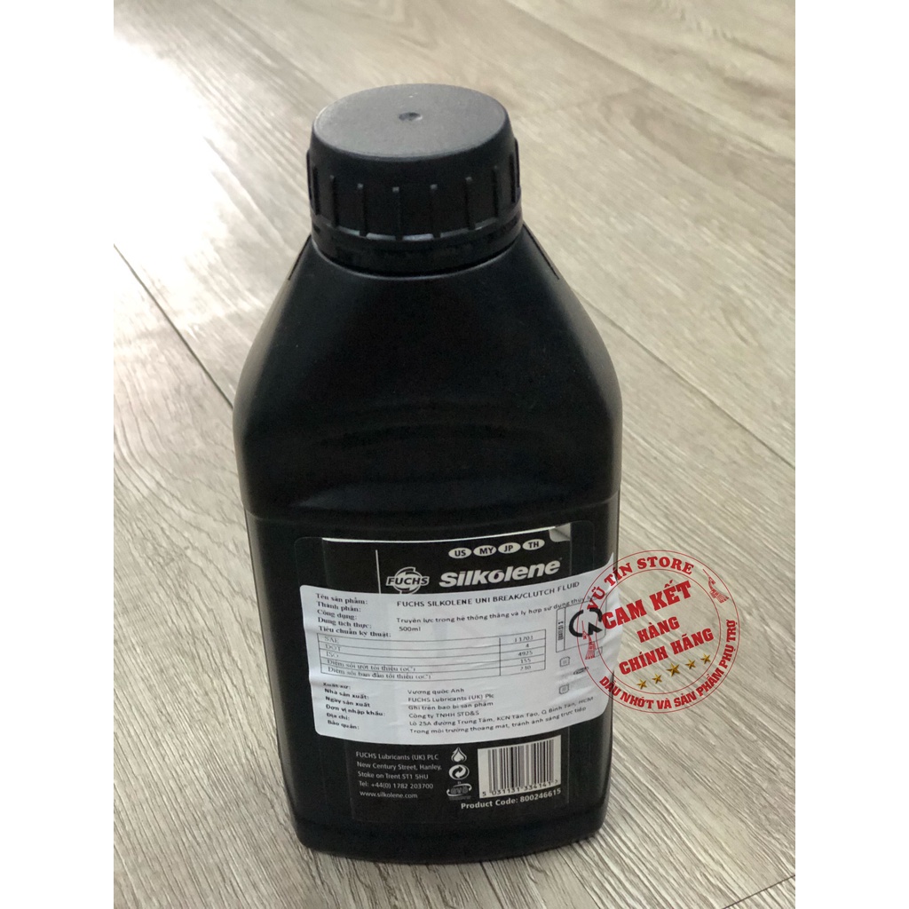 Dầu phanh/thắng Fuchs Silkolene Uni Brake/Clutch Fluid DOT4