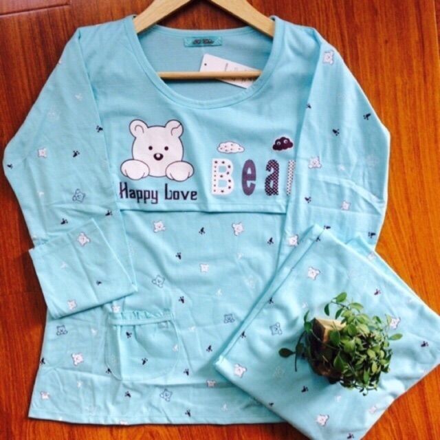 Bộ sau sinh cotton cho mẹ