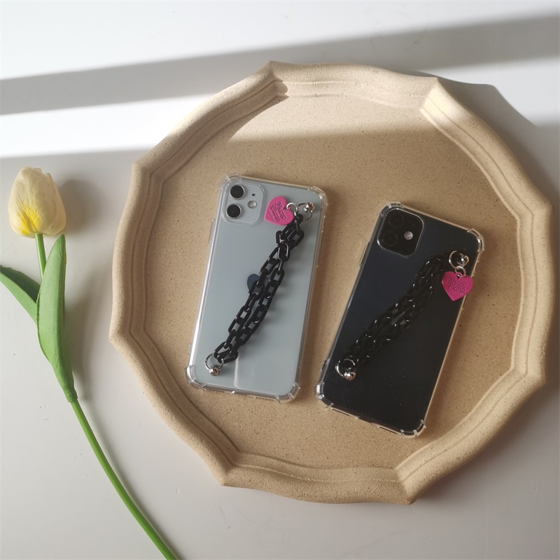 AoxingỐp Điện Thoại Mềm Trong Suốt In Hình Trái Tim Cho IPhone 13 6 S 7 / 8 SE 2020 7P / 8Plus X XS XR 11 12 13 Mini Pro Max