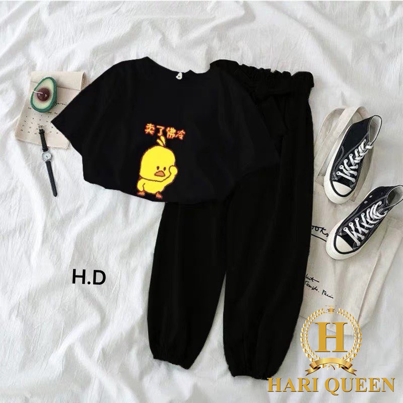 Bộ áo gà con + quần chun ống DHA0720
