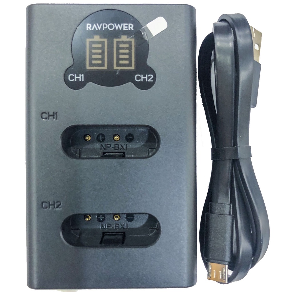 Sạc máy ảnh Ravpower cho Sony NP-BX1