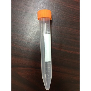 Bộ 10 Ống ly tâm nhựa 15ml có nắp vặn, đáy nhọn