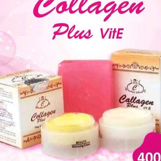 Set Kem collagen plus vit E Thái lan