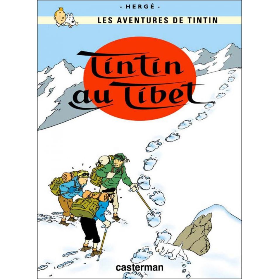 Sách Pháp - Les Aventures de Tintin - Tintin Au Tibet tome 20