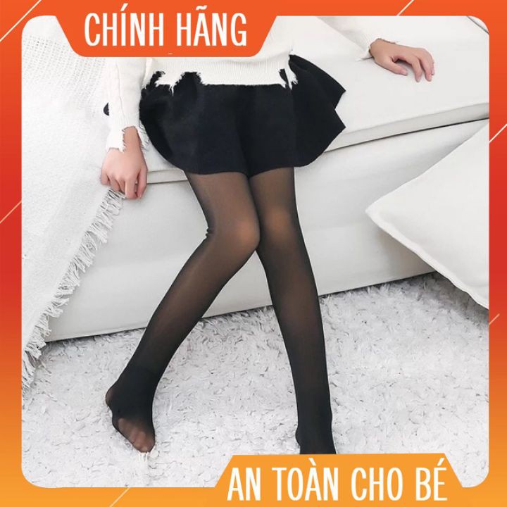 Quần tất lót lông 3D cho bé cực dày và ấm siêu mềm