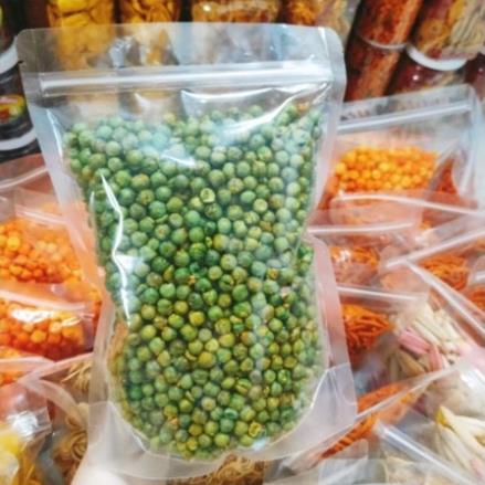 (SALE GIA GOC) Đậu Hà Lan tỏi ớt Túi Zip 300g/500g, cay mặn, đậm vị