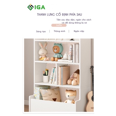 Kệ sách, giá để đồ chơi thú bông trang trí phòng của bé - GP158