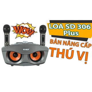 Loa karaoke bluetooth SD 306 Plus - Loa mắt cú nâng cấp