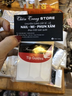 Combo 5 Tấm dán phen đầu móng mix đủ mẫu