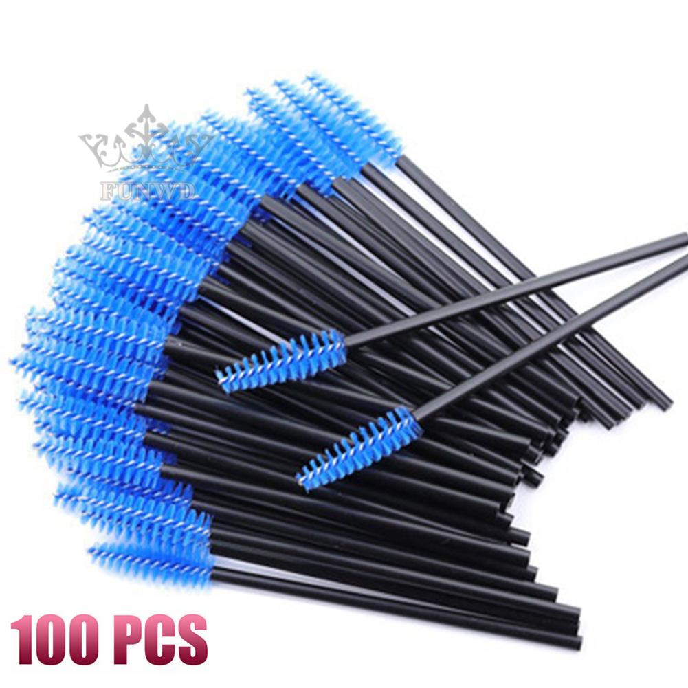 Set 100 Cọ Chải Lông Mi/Lông Mày Dùng Một Lần Tiện Dụng