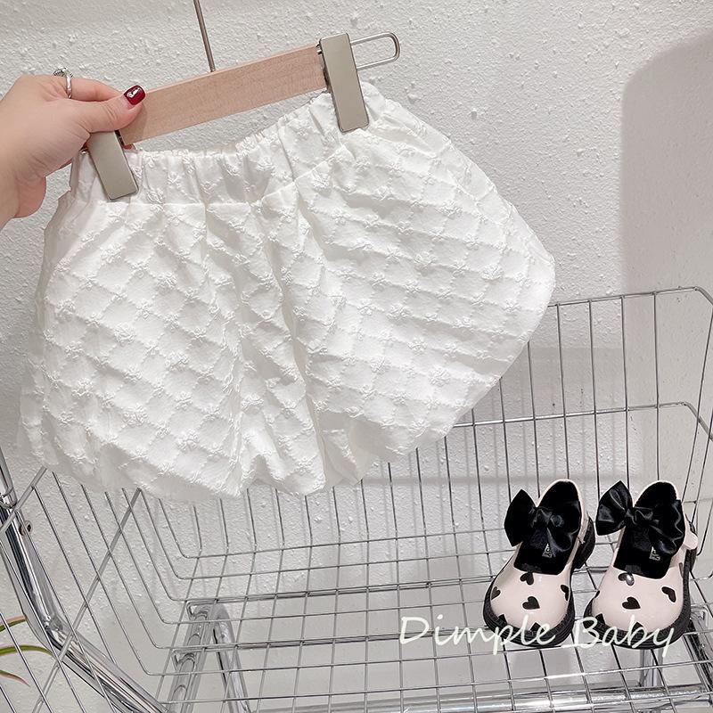 Quần Đùi Ống Phồng Phong Cách Phương Tây Thời Trang Mùa Hè 2022 Dành Cho Bé Gái