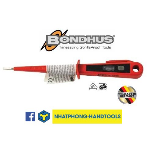 vít thử điện BONDHUS , sản xuất tại Đức .