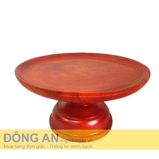 Đĩa trái cây gỗ hương-Mâm bồng gỗ hương mat 30cm xcao 15cm