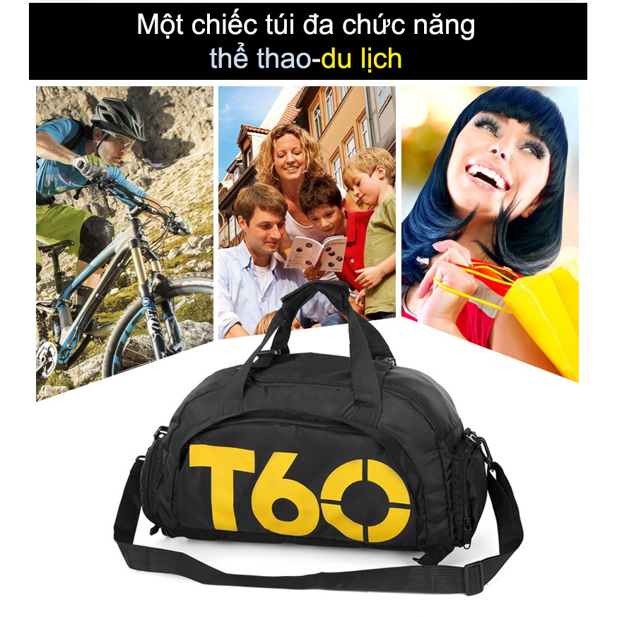 Túi xách, balo thể thao, du lịch đa năng T60