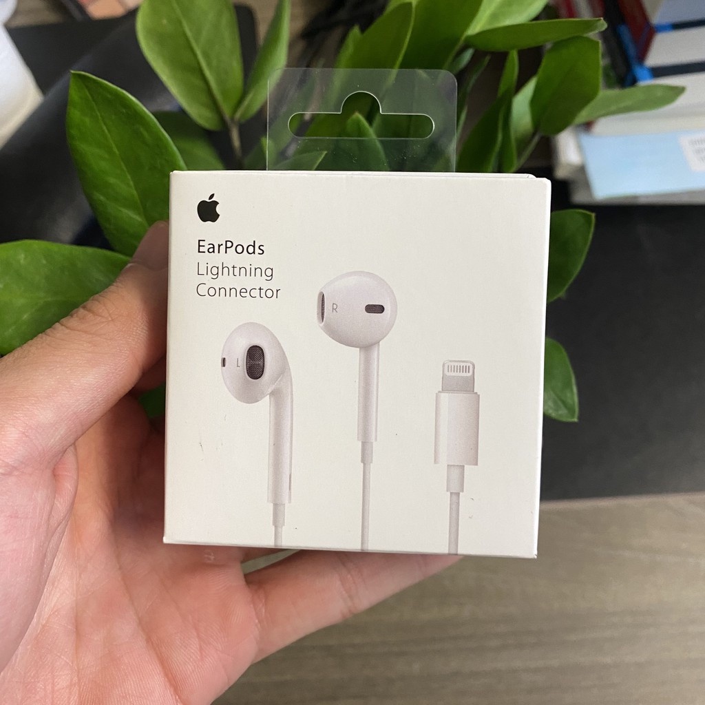 Tai nghe có dây Iphone ipX Zin cổng Lightning chính hãng