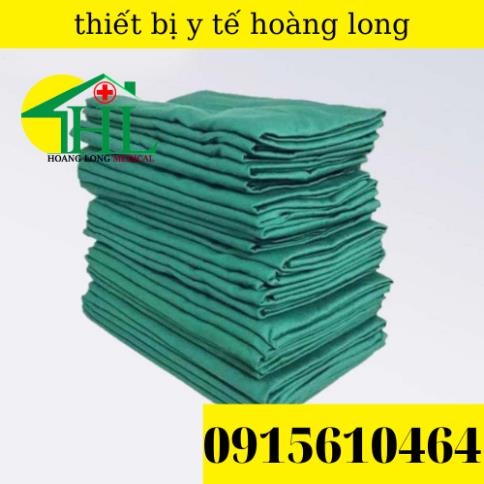 Ga giường y tế màu xanh (chun và k chun) 115x220cm