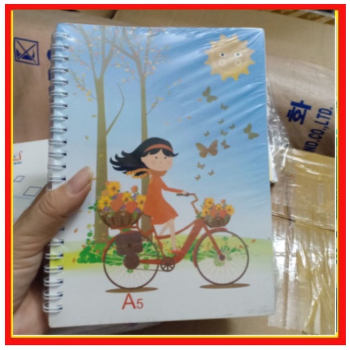 -Sổ Lò Xo A5 - Vở viết đền đẹp
