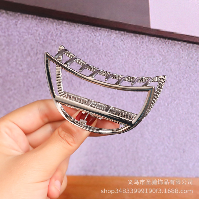 [CÓ SẴN - HCM ] Kẹp Tóc Càng Cua   Kiểu dáng Hàn Quốc,Kim loại cao cấp,Mẫu mã mới nhất,Tôn vinh vẻ đẹp phụ nữ.KTC.M02