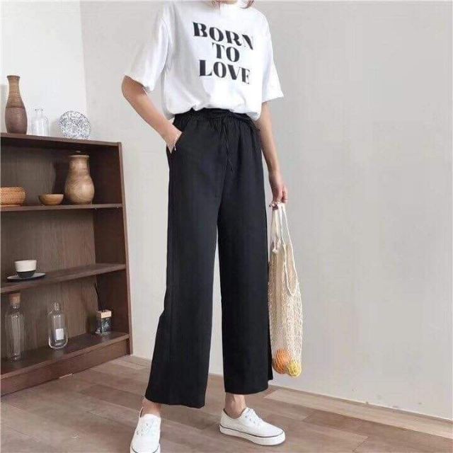 Quần Ống Rộng dài đi biển cực SANG CHẢNH