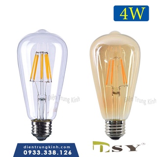 Combo 5 Bóng Đèn Edison ST64