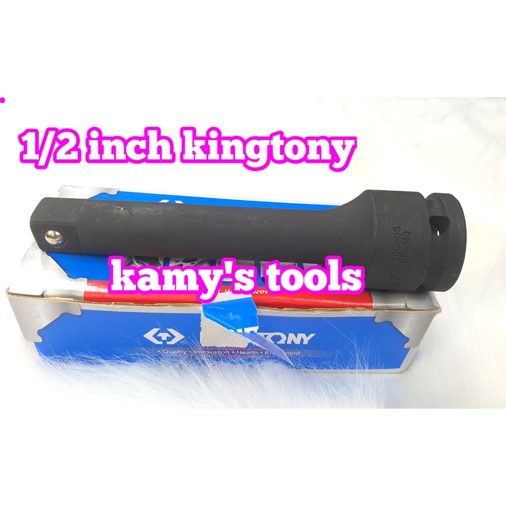 Đầu nối khúc nối đen cao cấp 1/2 inch Kingtony dài 3 inch 4 inch 5 inch 4260-03 4260-04 4260-05, cần nối