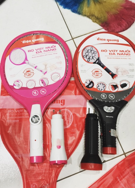 Vợt muỗi Đa Năng Điện Quang tặng kèm bút thử điện