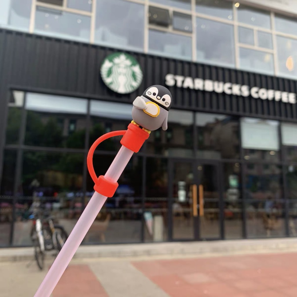 Nút đậy ống hút, ống hút Starbucks nhiều màu