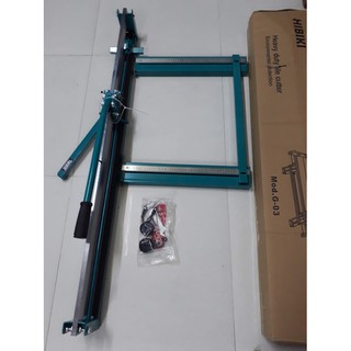 Máy cắt gạch siêu cứng bàn đẩy Hibiki 55100 cắt 1 mét xuất xứ Thái lan, thanh  dẫn loại dày cứng mạ bóng 15mmx45mm.