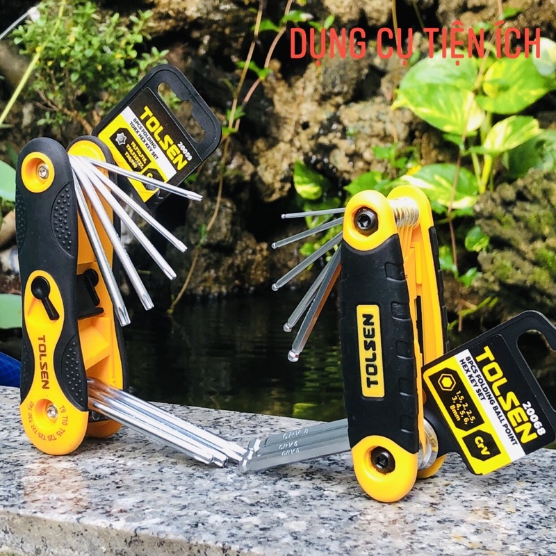 Bộ Lục giác - Hoa thị Xếp Gọn Cao cấp