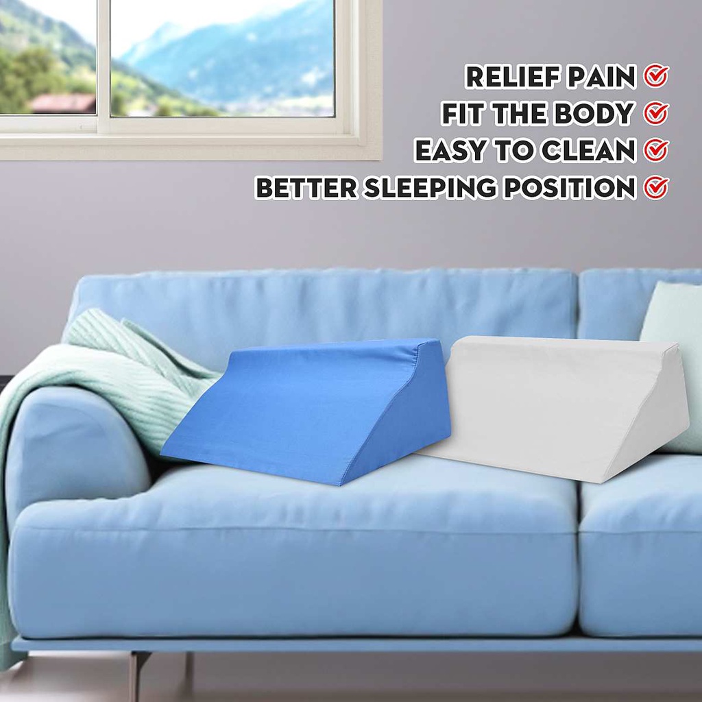 Đệm Gối Mát Xa Hình Tam Giác Tiện Dụng Cho Người Lớn Tuổi