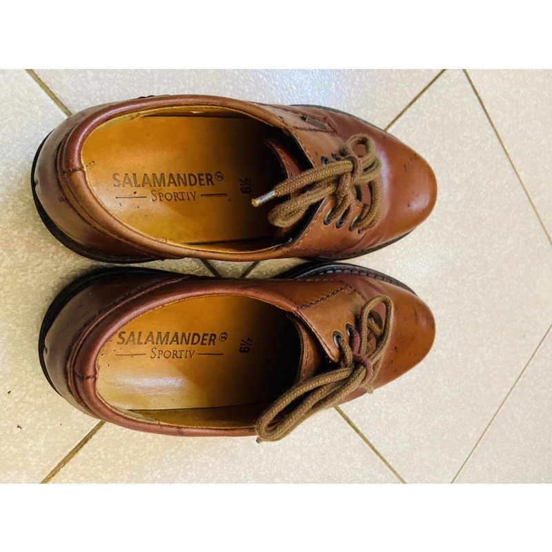 Giầy Salamander màu nâu size 40