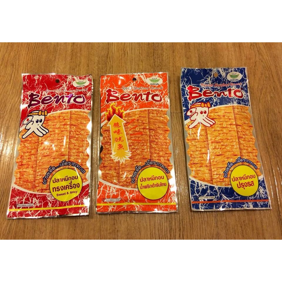 Mực Cay Bento Thái Lan 5g