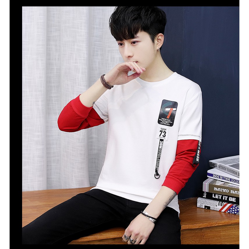 Áo thun nam tay dài 4YOUNG thời trang Hàn Quốc siêu đẹp MT-01 | BigBuy360 - bigbuy360.vn
