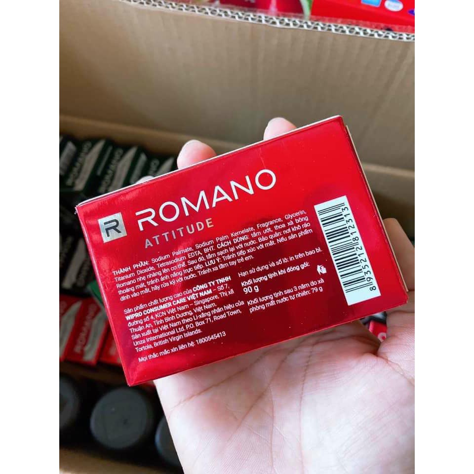 Xà bông cục Romano Classic 90g