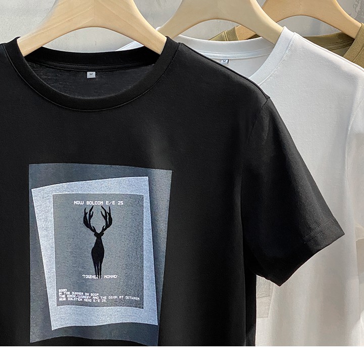 Áo thun nam unisex thiêt kế cổ tròn basic tee,áo phông nam cộc tay cotton co giãn 4 chiều QTN04 | BigBuy360 - bigbuy360.vn