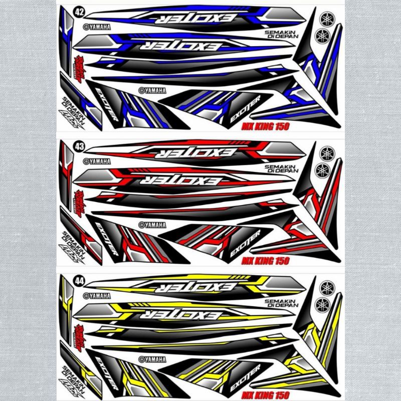 Sticker Dán Trang Trí Xe Hơi Mx King 150 - Jupiter Mx 150 - Exciter 150 - Y15zr | Petronas