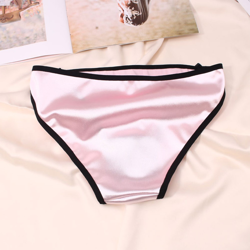 Quần Lót Lọt Khe Vải Lụa Satin Cho Nữ #Oa#44604#2c42xv