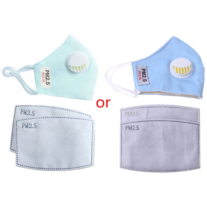 Bộ 2 Tấm Lọc Chống Bụi Chống Sương Mù HAN PM2 5 Dành Cho Trẻ Em