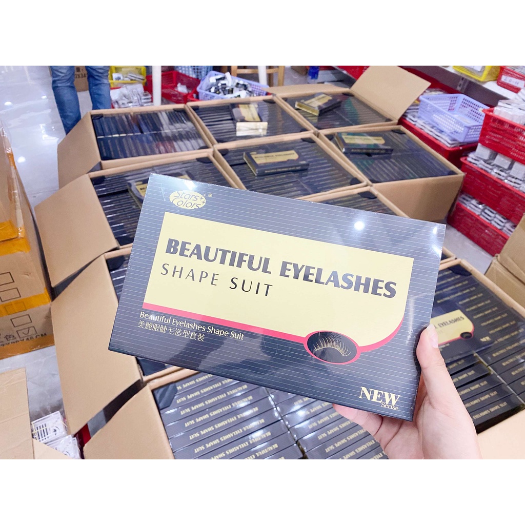 Bộ uốn mi 3d-6d Đen Hàn Quốc-duc-eyelash