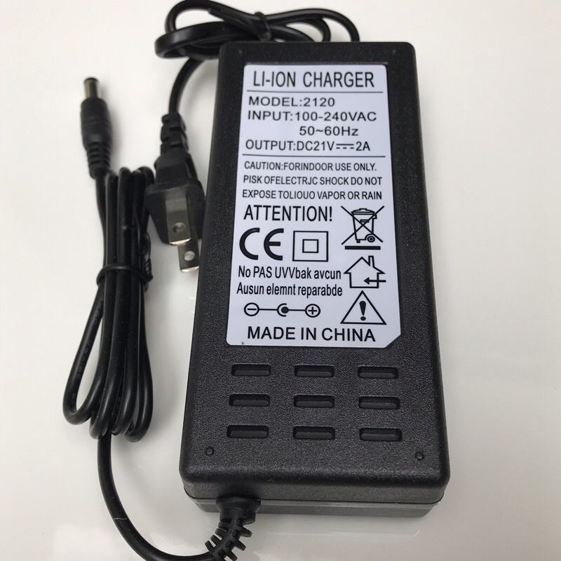 Sạc pin li-ion 5S , 21V - 1A ,2A đầy tự ngắt , có báo đèn