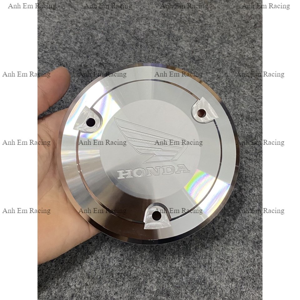 Nắp Nồi Nhôm CNC Takegawa, Cánh Chim Honda Gắn Cho Dream - Wave Nhỏ - Fu Neo - Fu Led